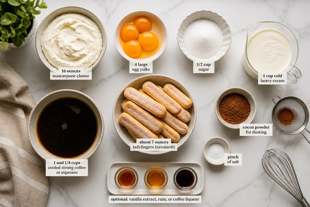 tiramisu recipe
