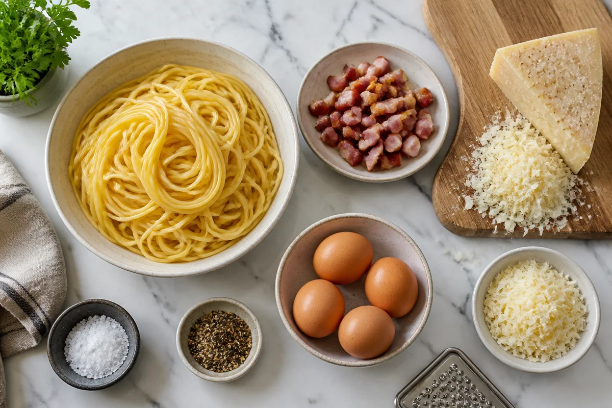spaghetti carbonara recipe