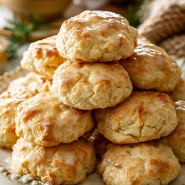 Easy homemade bizcochitos glaseados recipe with sweet glaze