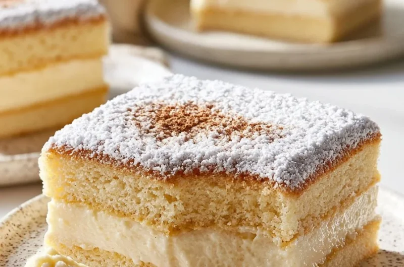 Creamy Russian cake filled with delicious layers, perfect for desserts.