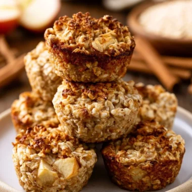 Golden Oats and Apple Bites snack packed with flavor and nutrition