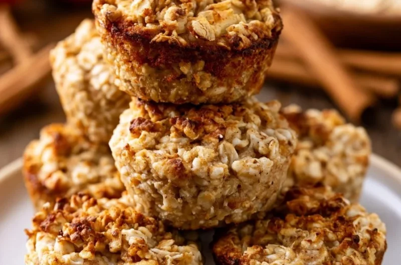 Golden Oats and Apple Bites snack packed with flavor and nutrition