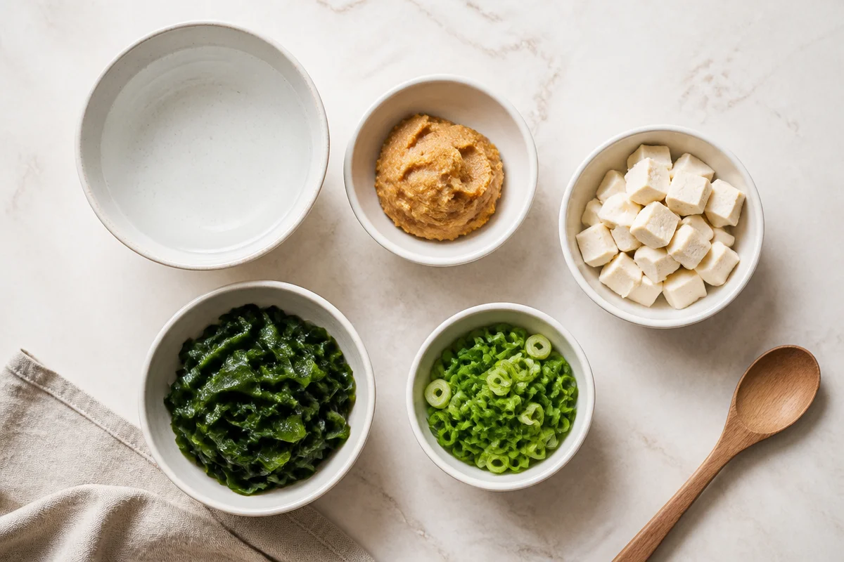 10 Minute Miso Soup