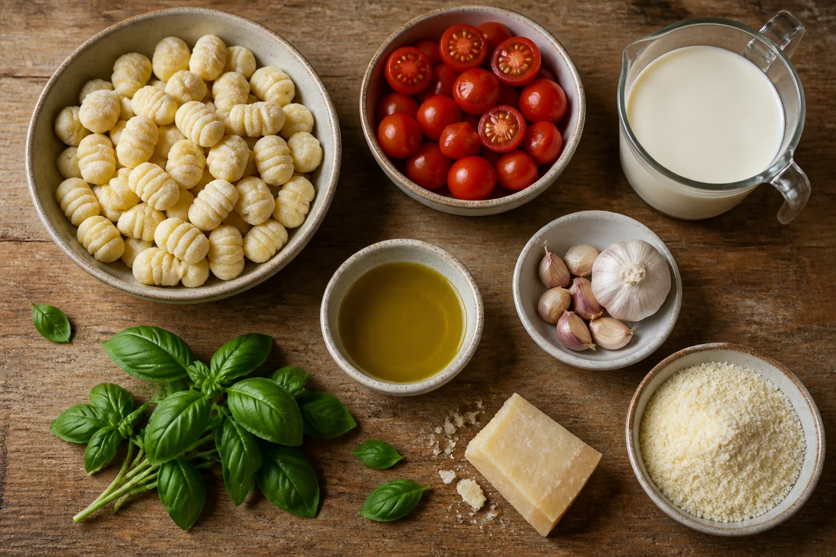 30 Minute Creamy Tomato Gnocchi