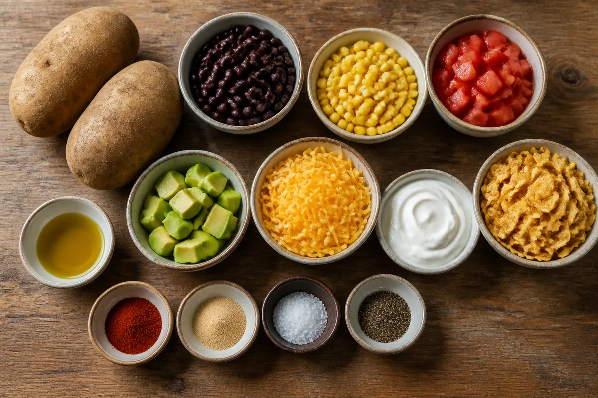 Cozy Loaded Potato Taco Bowl